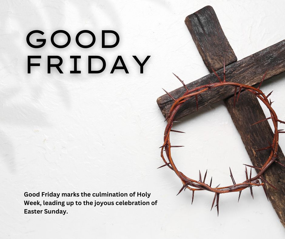 Wishing you a peaceful Good Friday