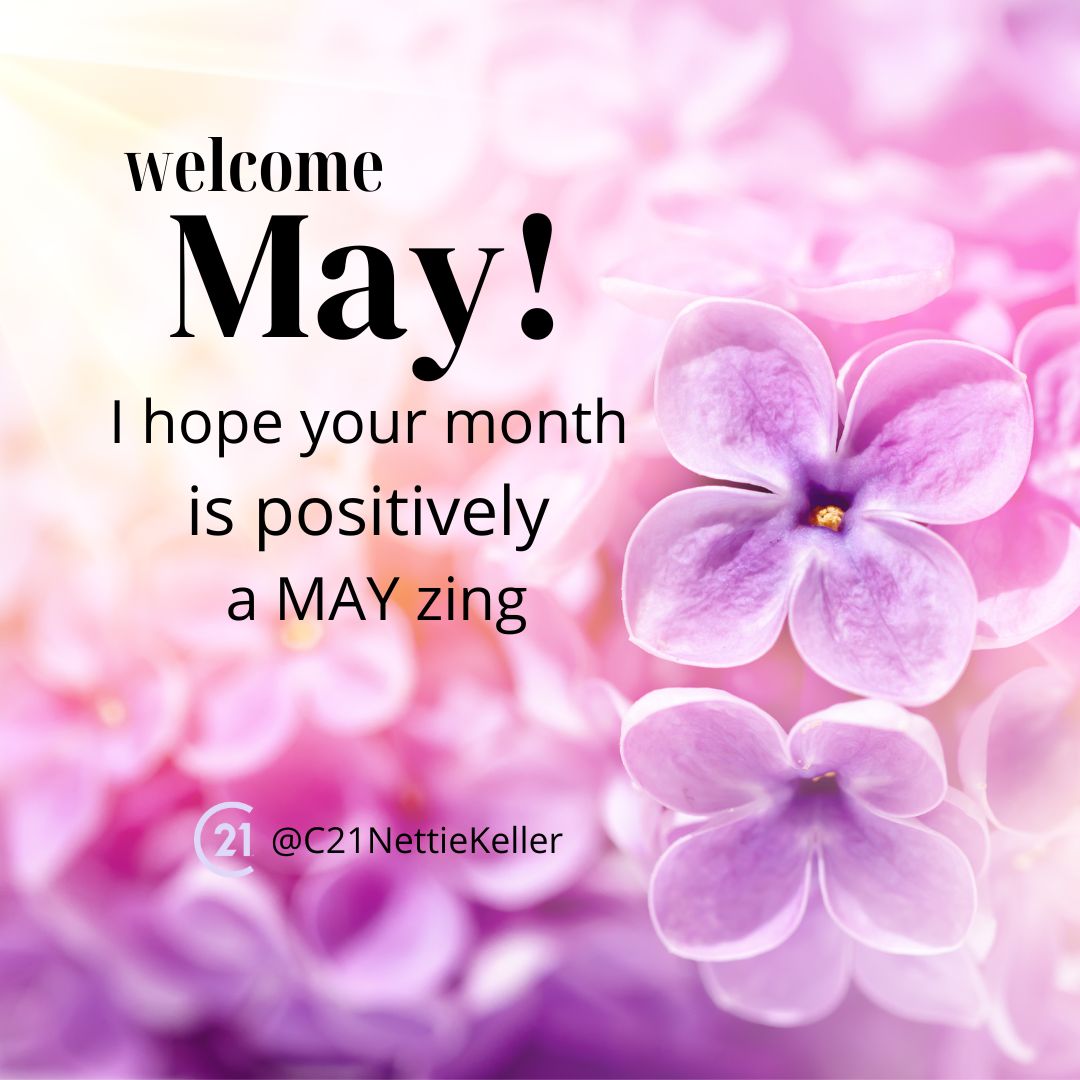 I hope your month is positively A May zing